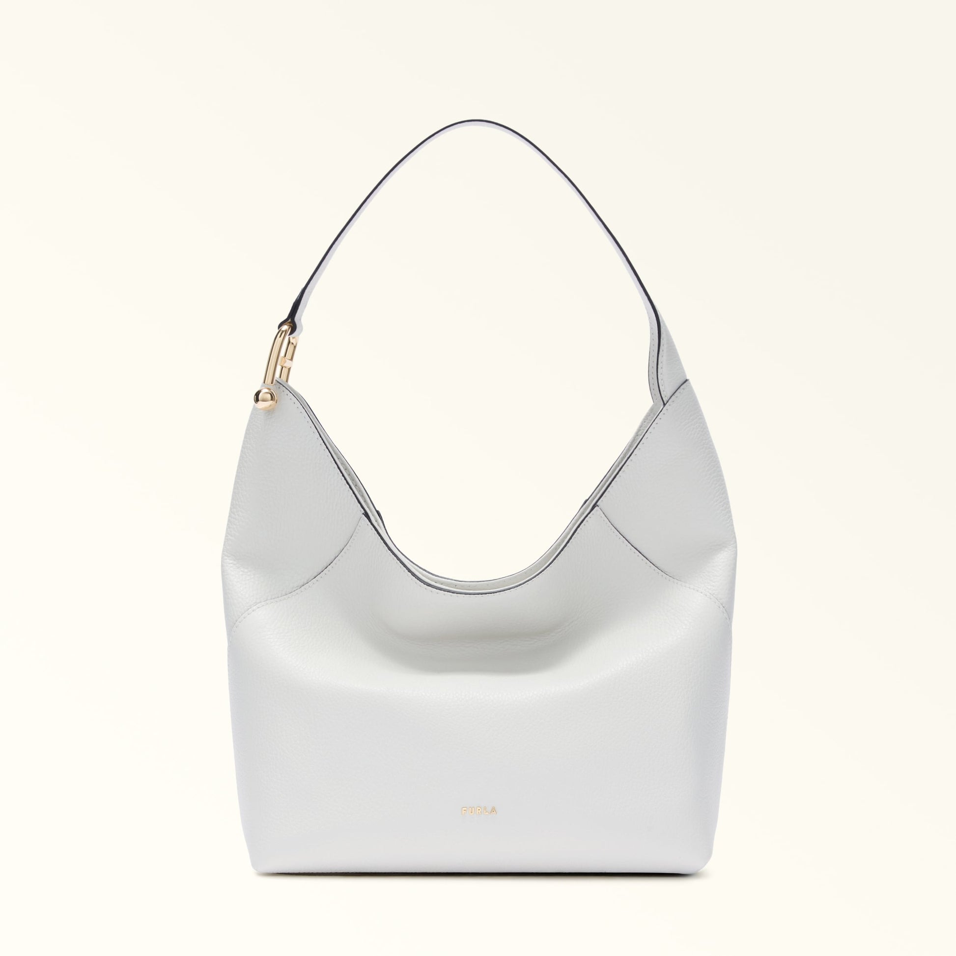 Furla Lara M Hobo Bag In Leather
