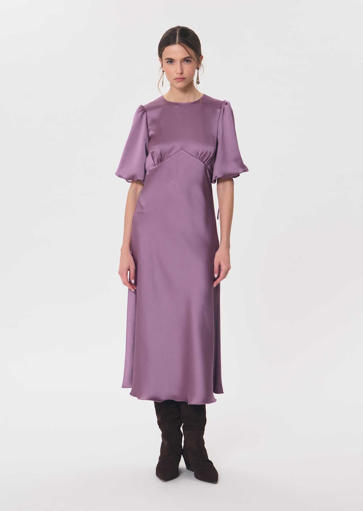 Rimina dress in purple by Tara Jarmon