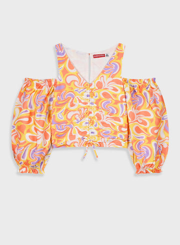 Printed top for girls Energiers