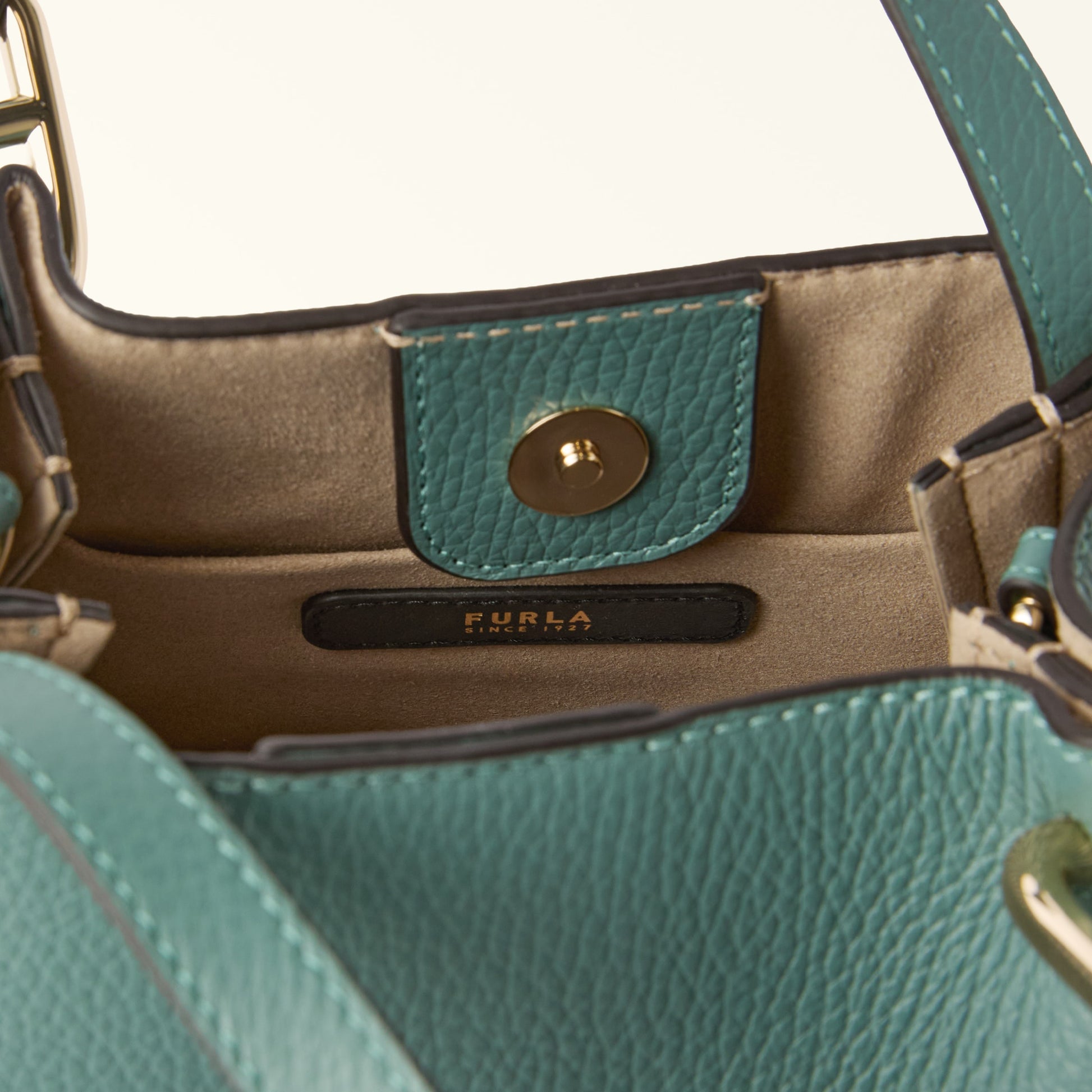 Furla Nuvola Mini Tote in Green - Bags 