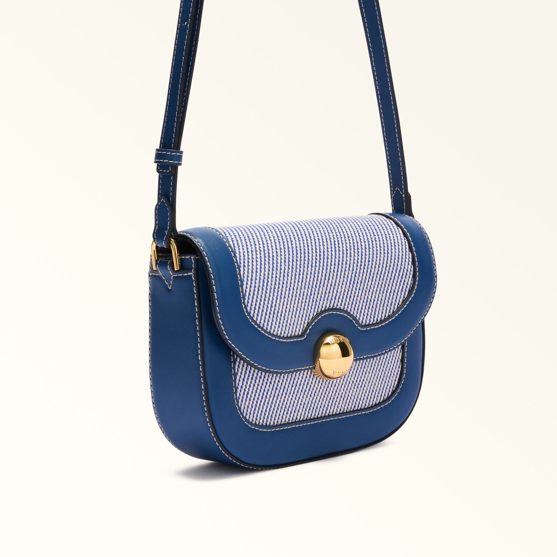 Furla Moonlight S Crossbody Round in Blue - Bags 