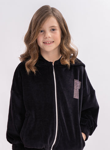 Girl Tracksuit - Black