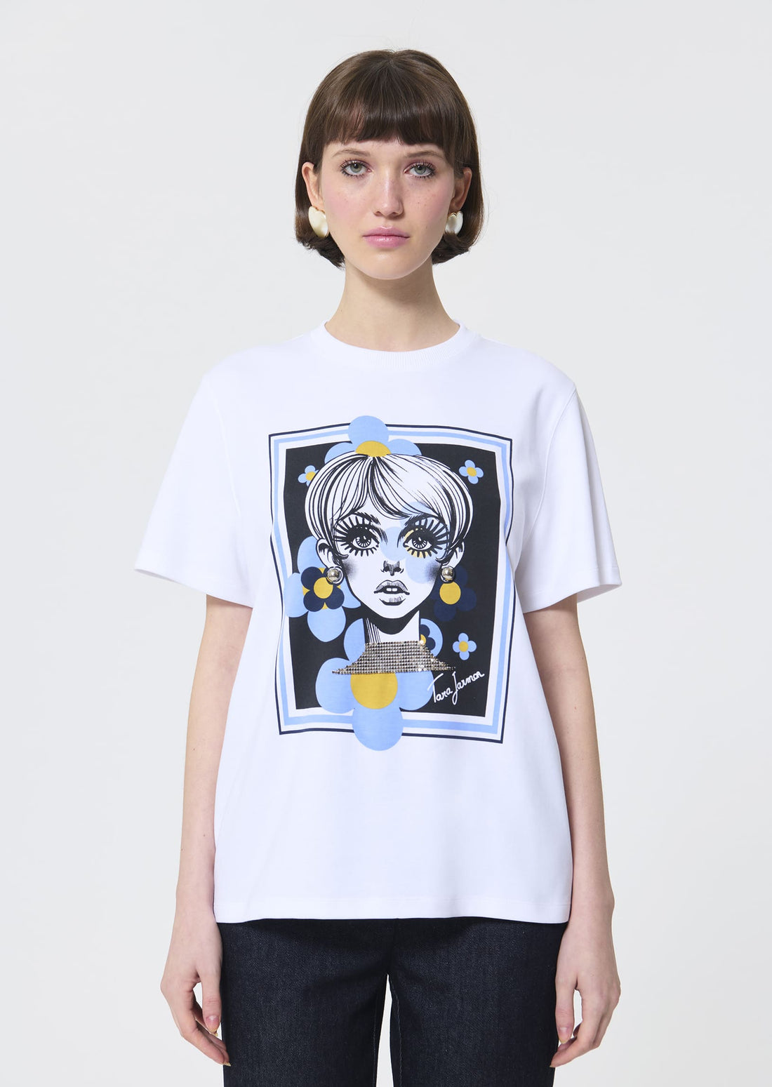 Taratwiggy white t-shirt Tara Jarmon