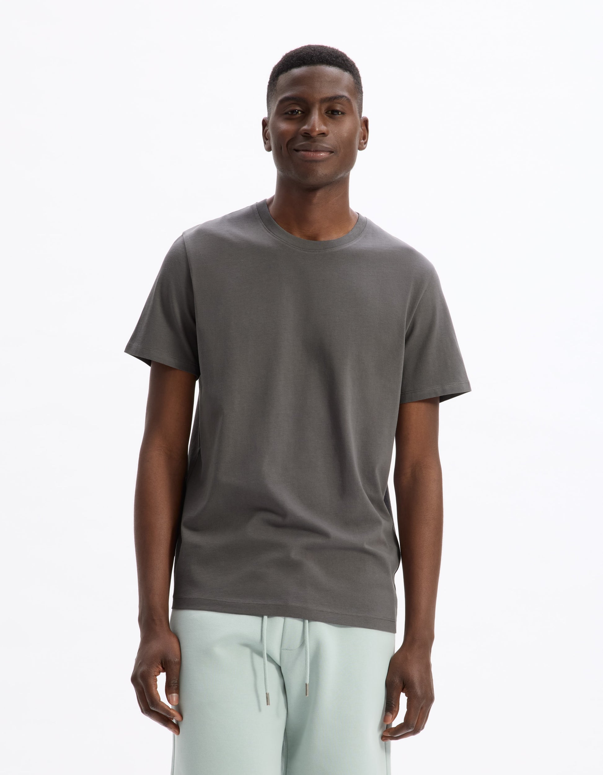 grey Short sleeves TShirt