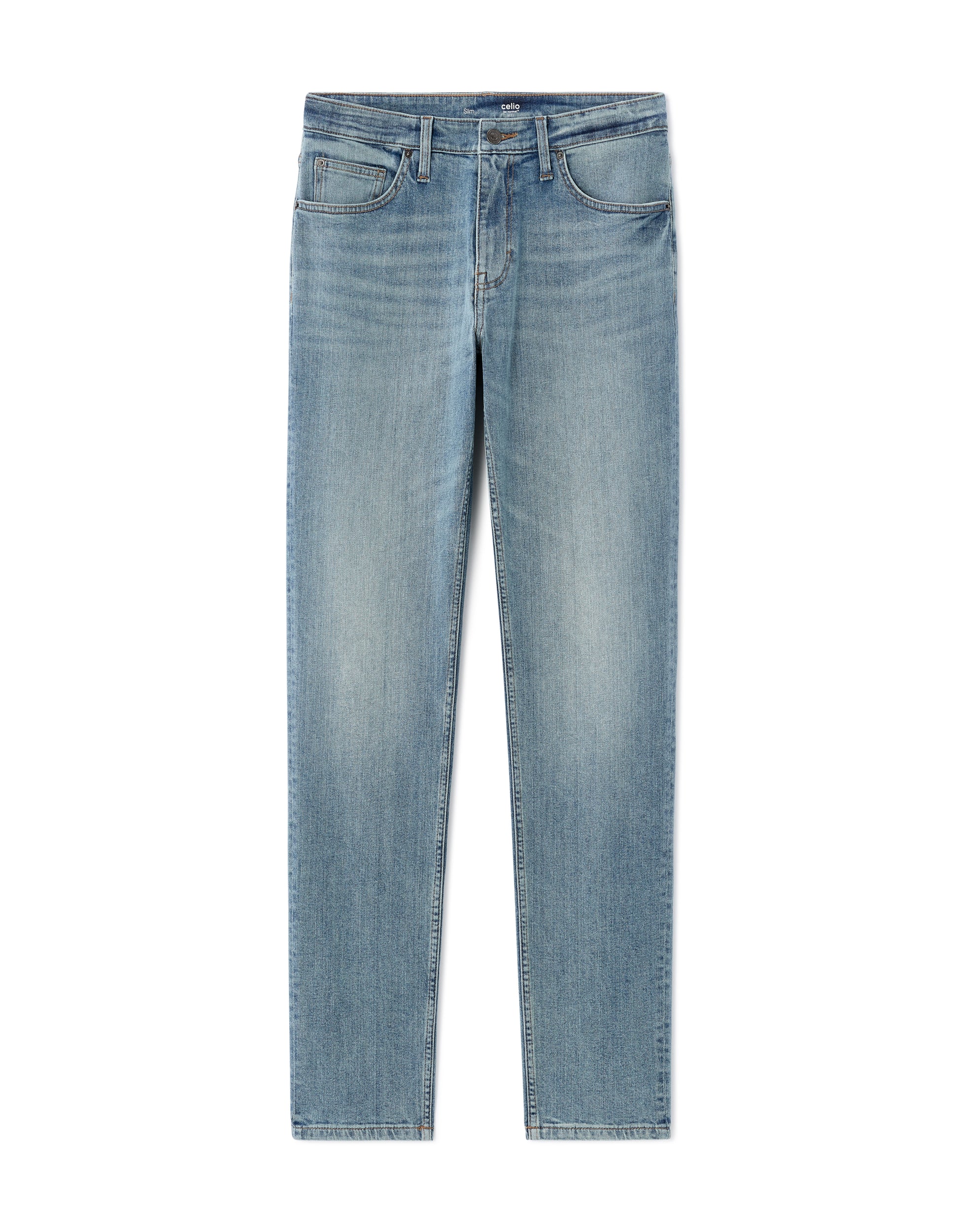 Bleached H25 Jeans 1 Length - Celio Lebanon