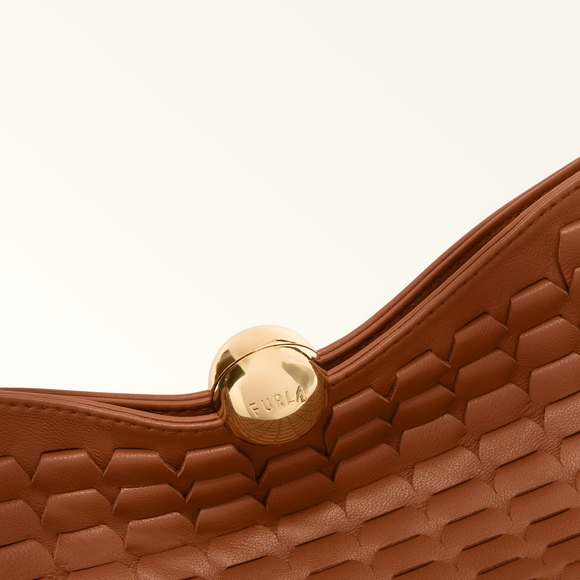 Shoulder Bag F5S-Furla Sfera Soft Cognac H