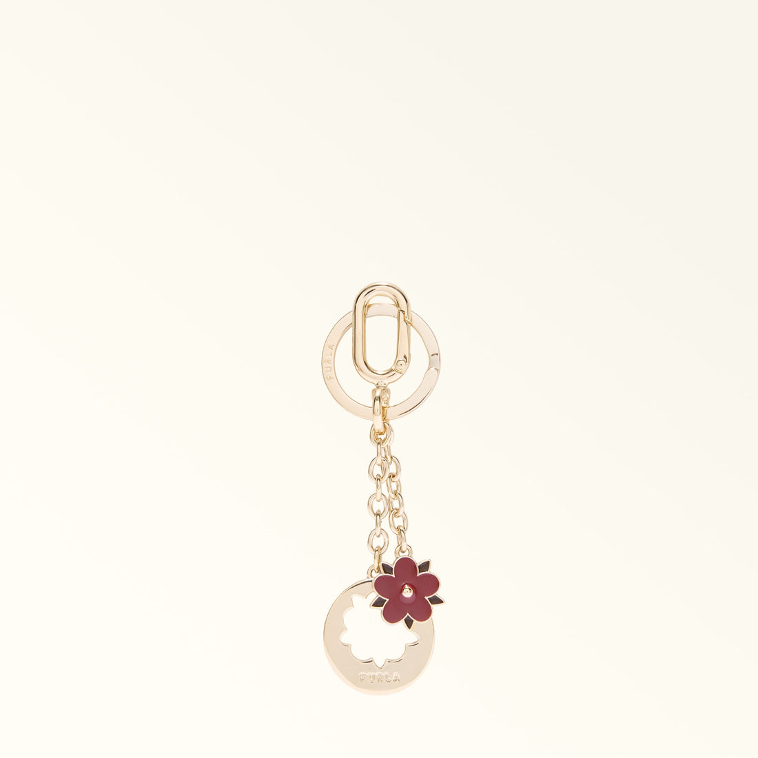 Furla Crystal Keyring Flower  For Women