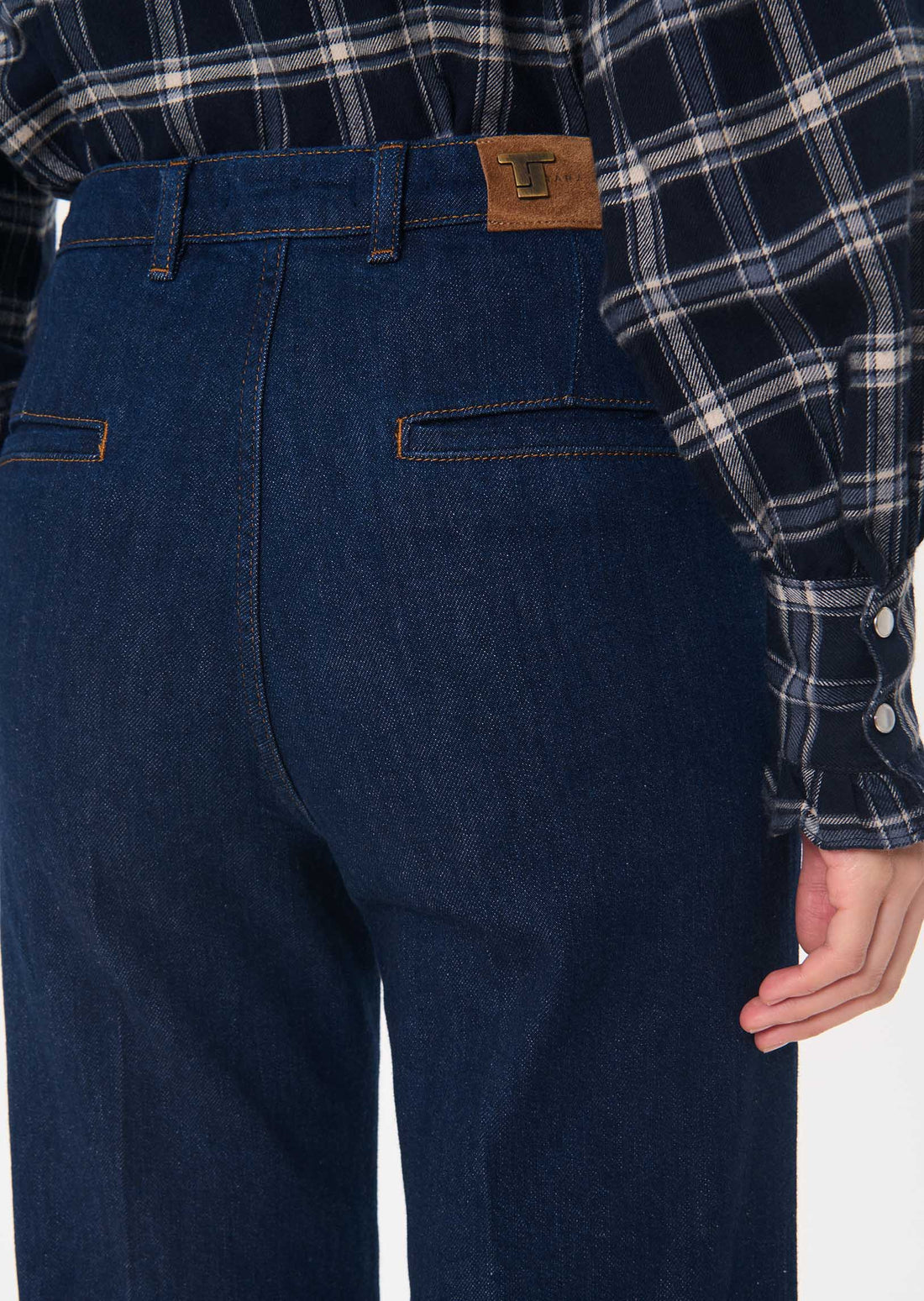 Jacome jeans in navy by Tara Jarmon