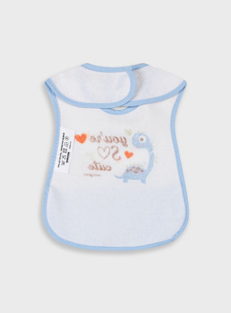 Blue Infant Bib for Boys