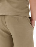 Regular Fit Honeycomb 100% Cotton Bermuda Shorts Celio