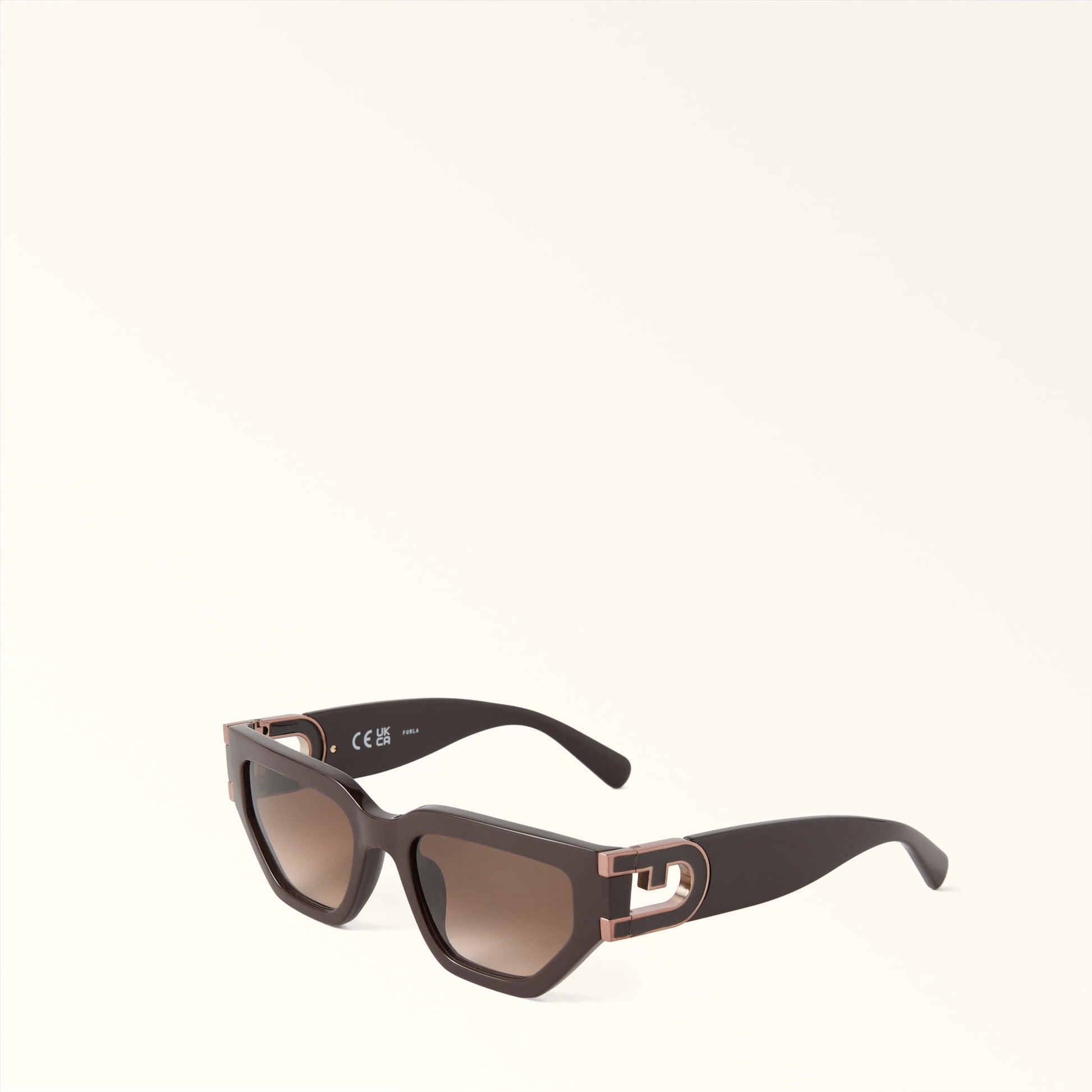 Furla Sunglasses Sfub09 in Brown - Sunglasses 
