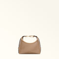 Furla Tonie Mini Hobo Bag In Leather
