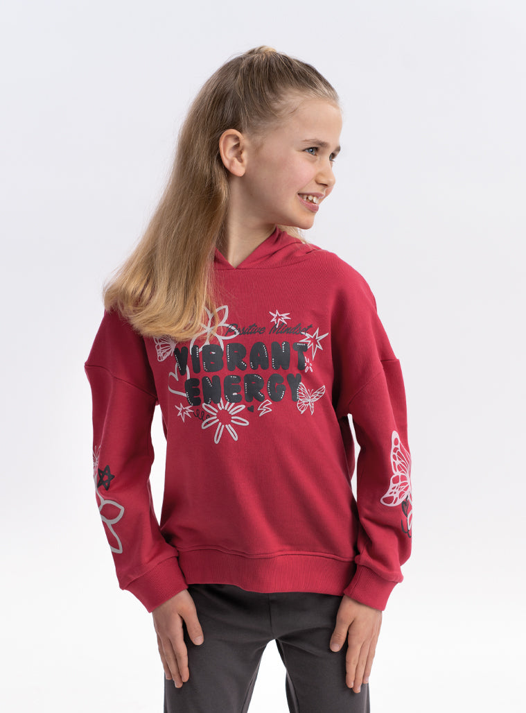 Cotton Girl Set - Dark Grey