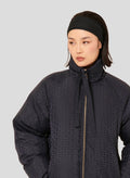 Dune matte midnight blue down jacket by Tara Jarmon Lebanon