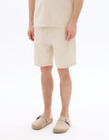 Striped Knitted Bermuda Shorts Celio