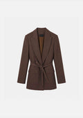 Virginie vest in brown by Tara Jarmon