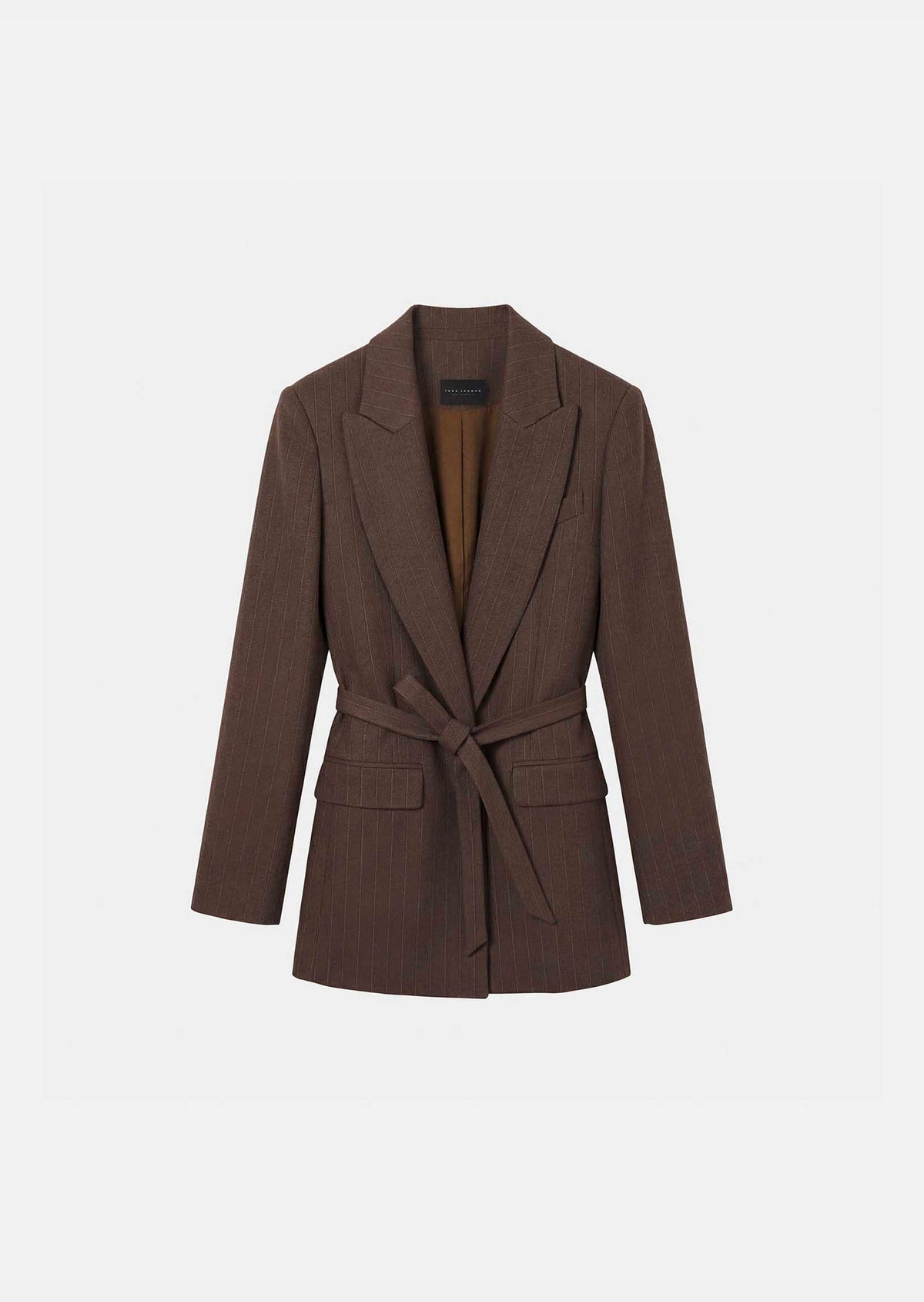 Virginie vest in brown by Tara Jarmon