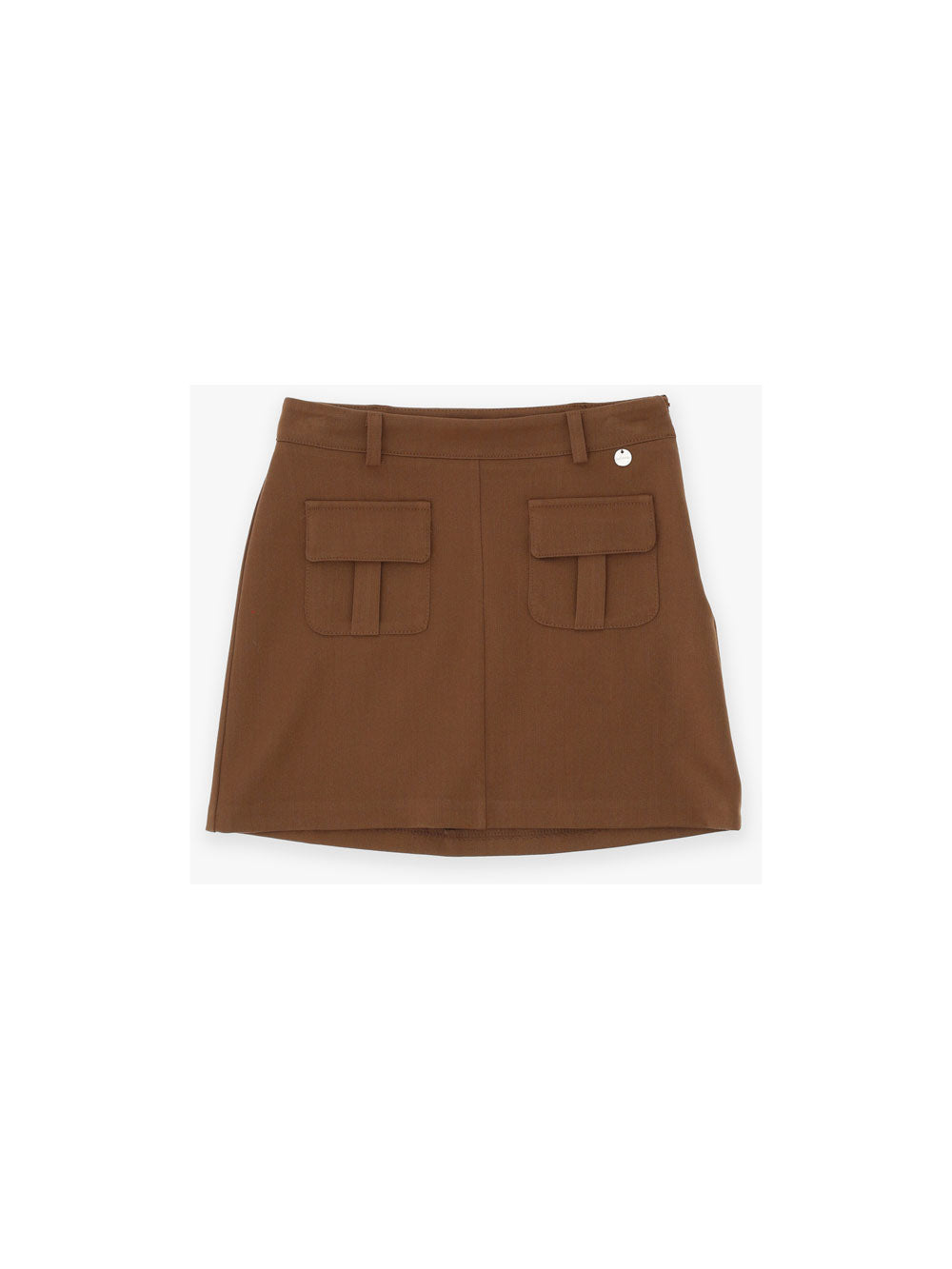 brown skirt SKIRT KHABBAZ