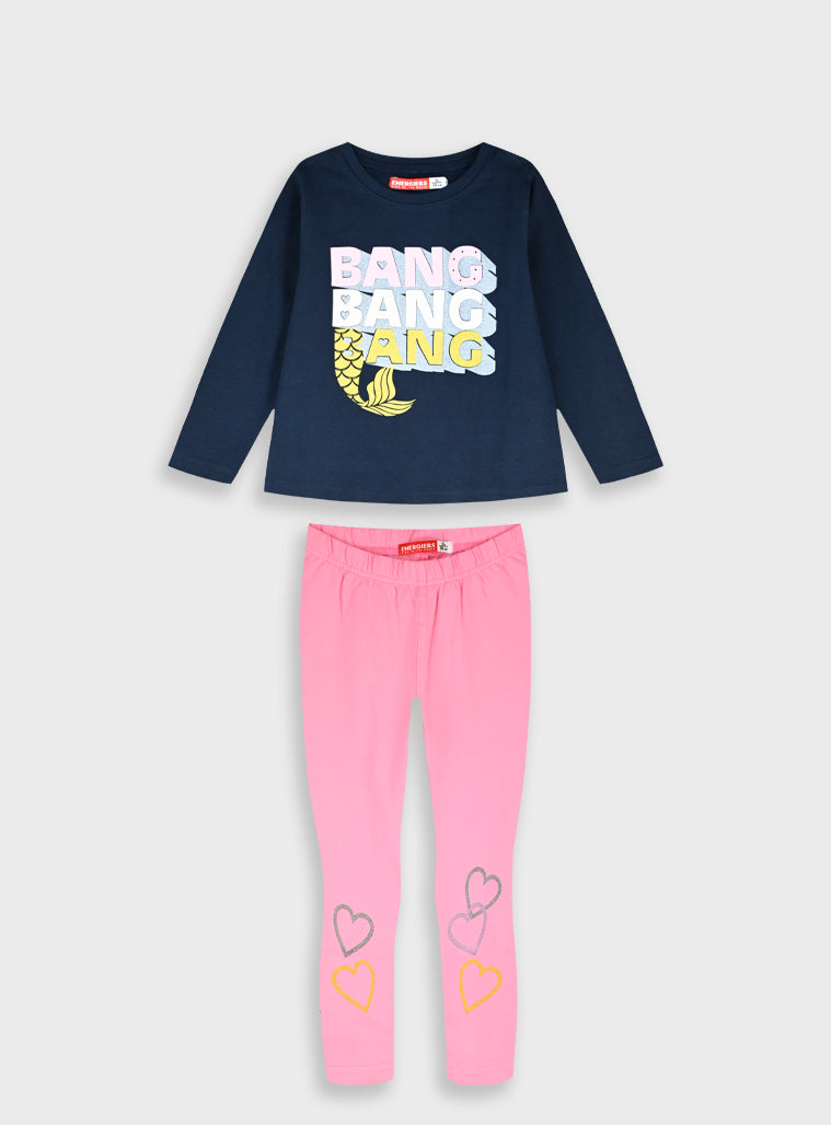 Cotton Girl Set - Strawberry