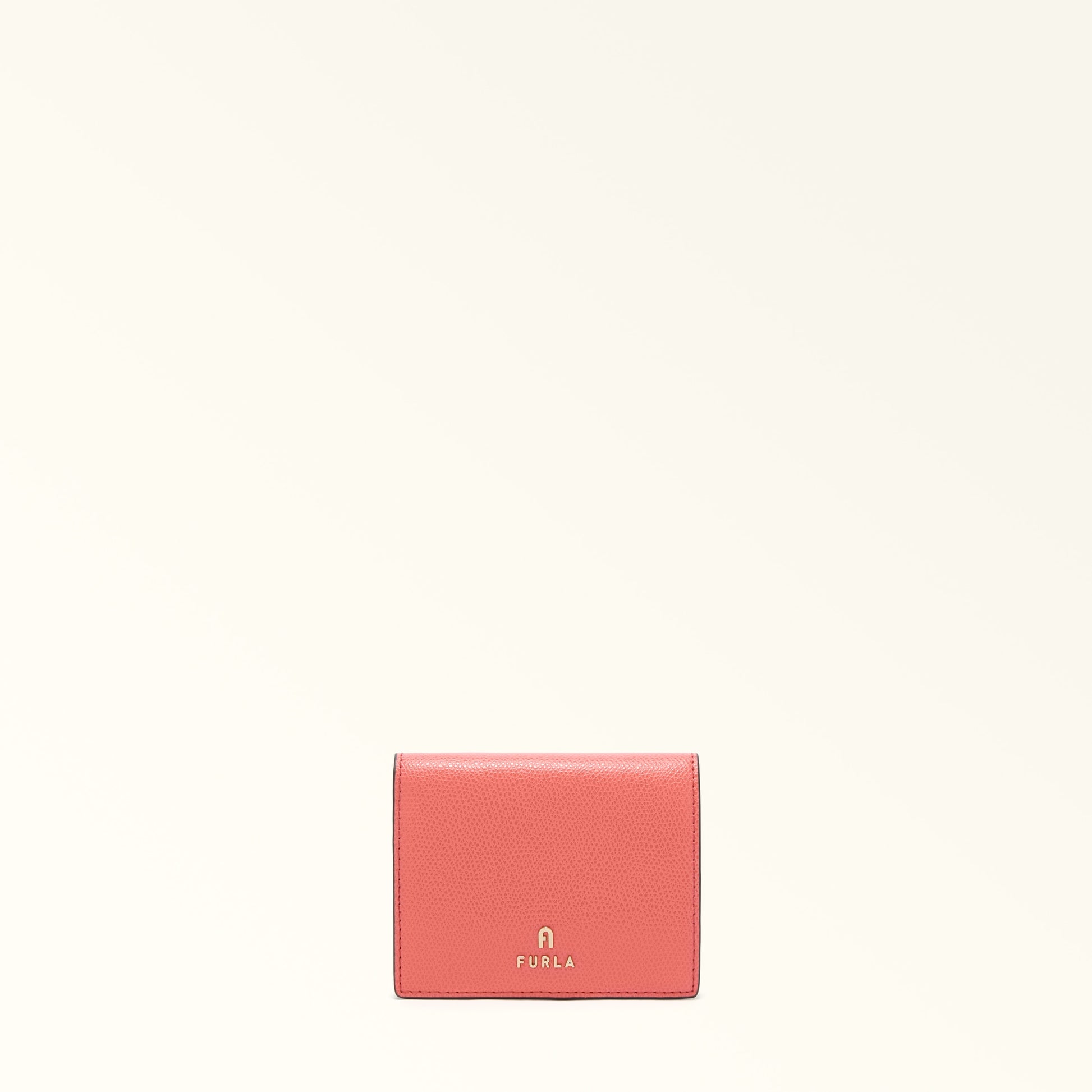 Furla Camelia S Compact Wallet Bifold Coin in White - Wallets 