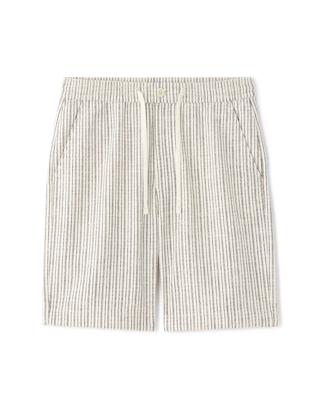 Striped Knit Bermuda Shorts Celio