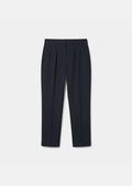 trousers in midnight blue powder-grain canvas