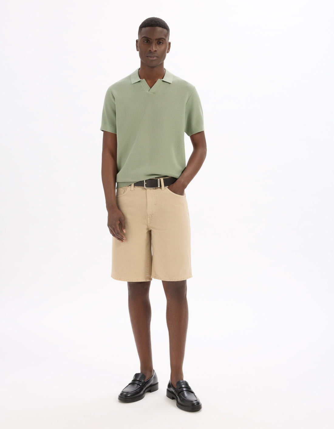 sauge Short sleeves Polo