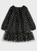 Girl Dress - Dotted Print