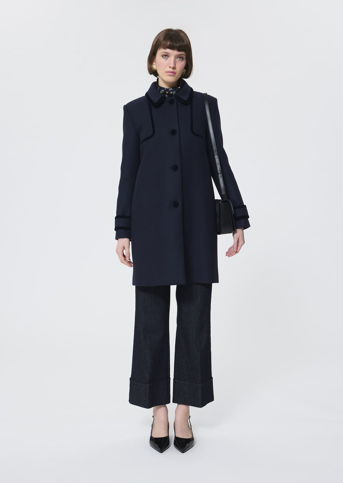 Mado  night wool cloth coat