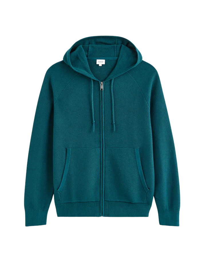 CEPICKY BLUE PEACOCK CARDIGAN Celio