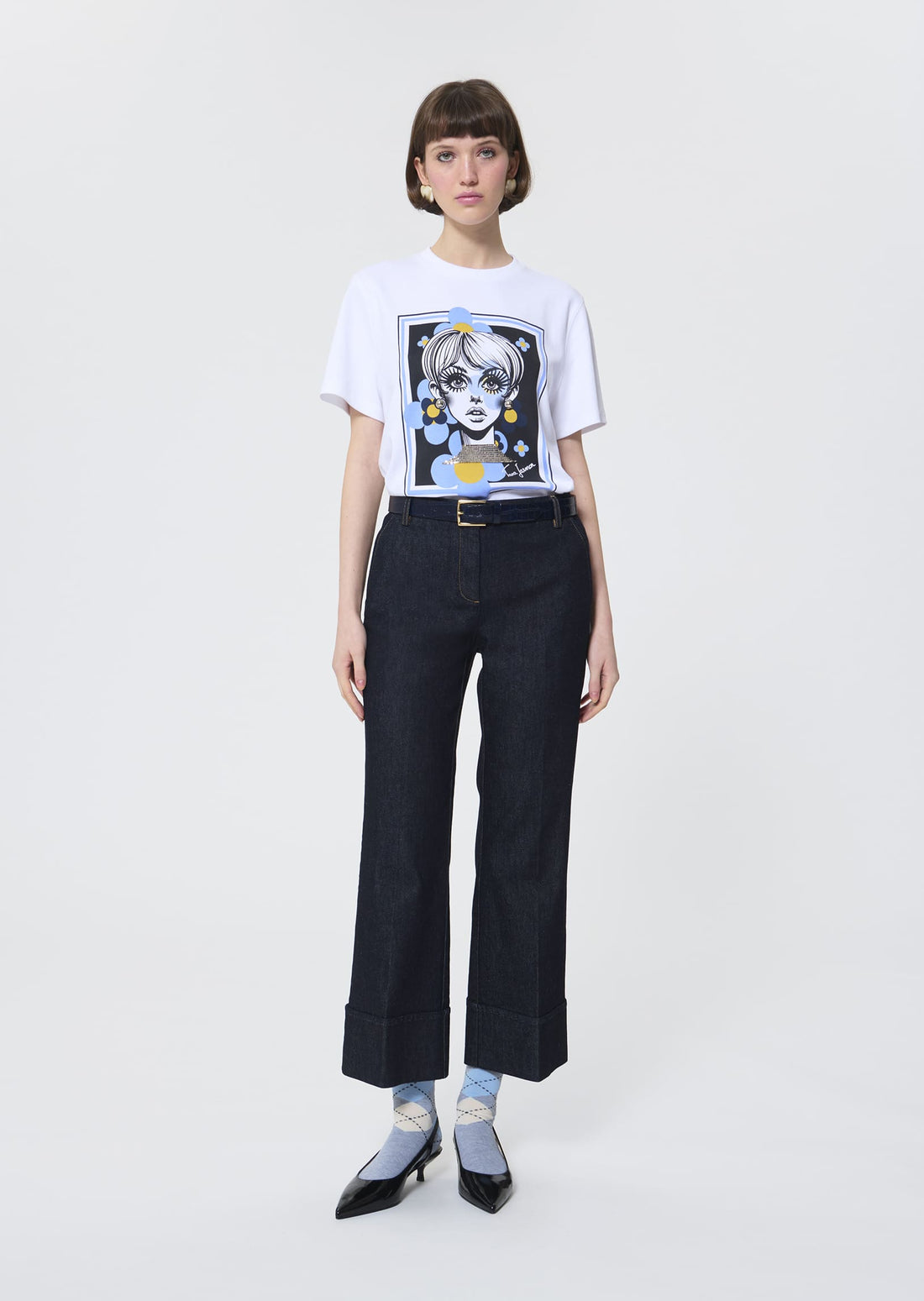 Taratwiggy  white t-shirt