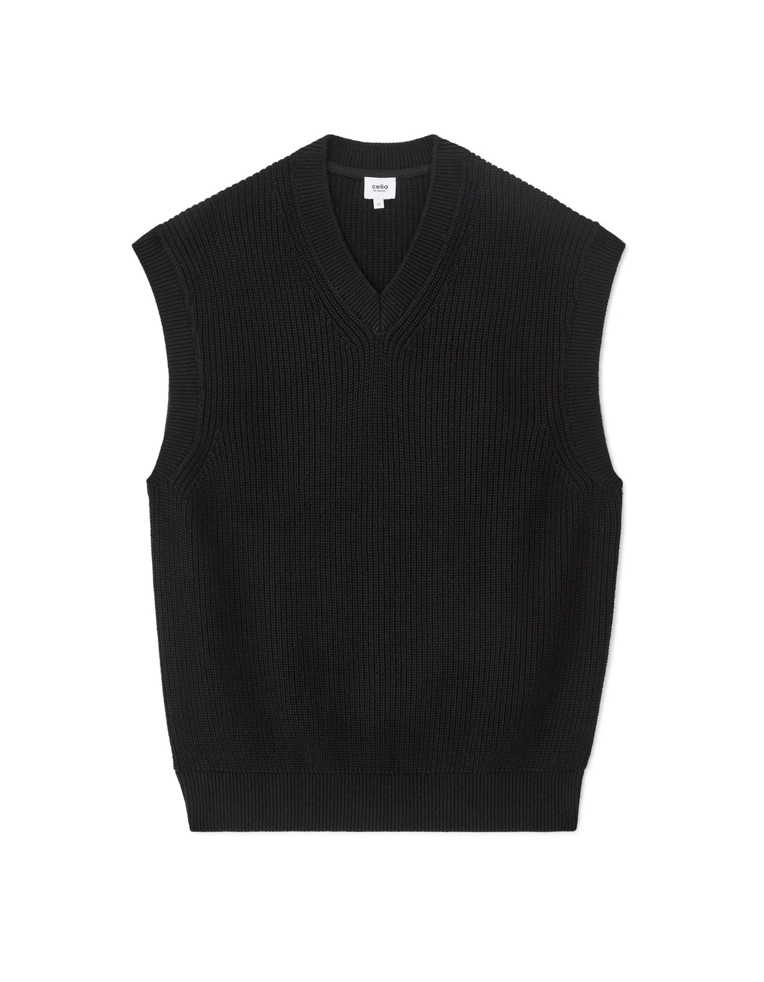 Black Crew Neck Jumper - Celio Lebanon