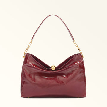 Furla Sfera Soft L Shoulder  Bag In Leather