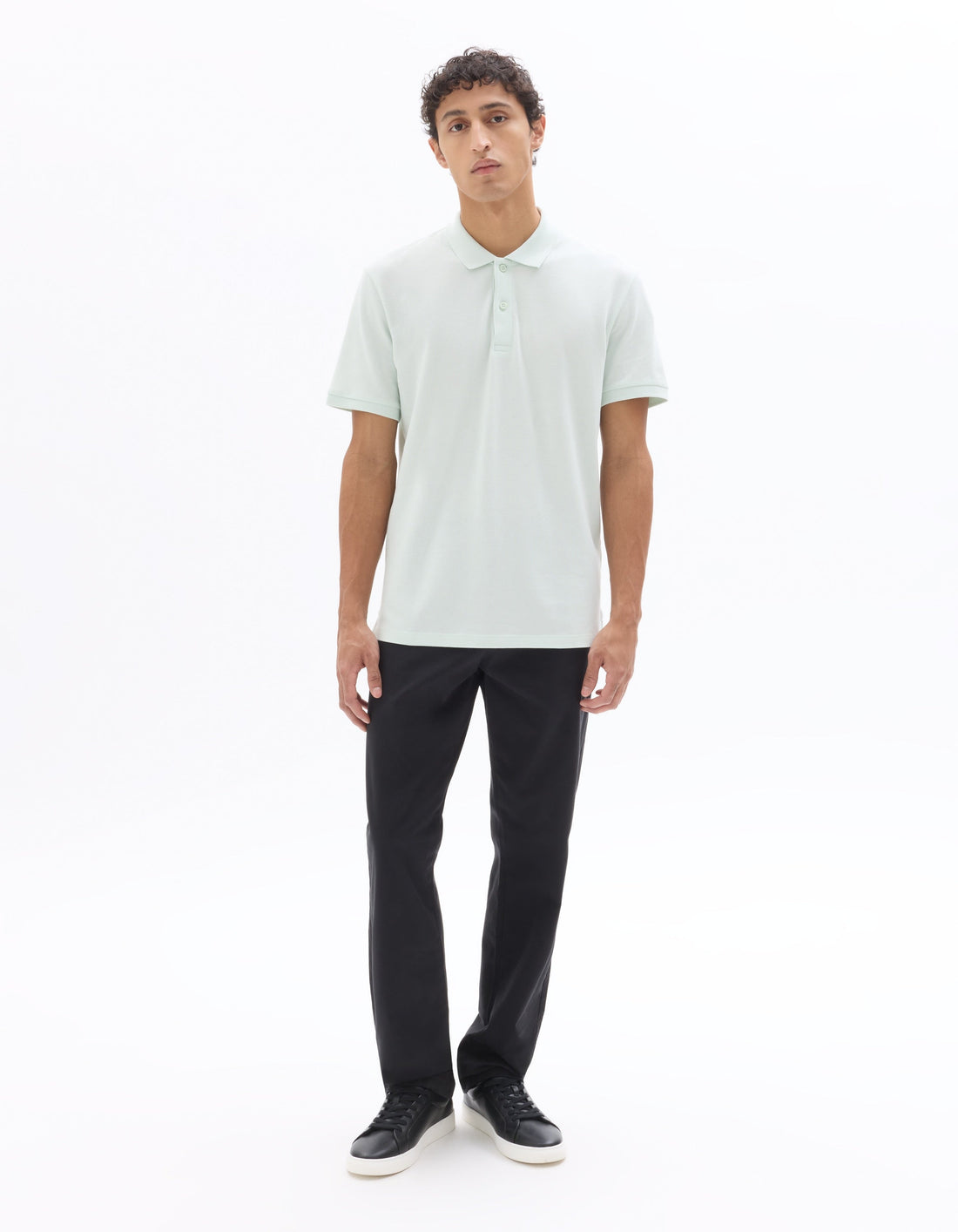 Regular fit pique polo shirt, 100% cotton Celio