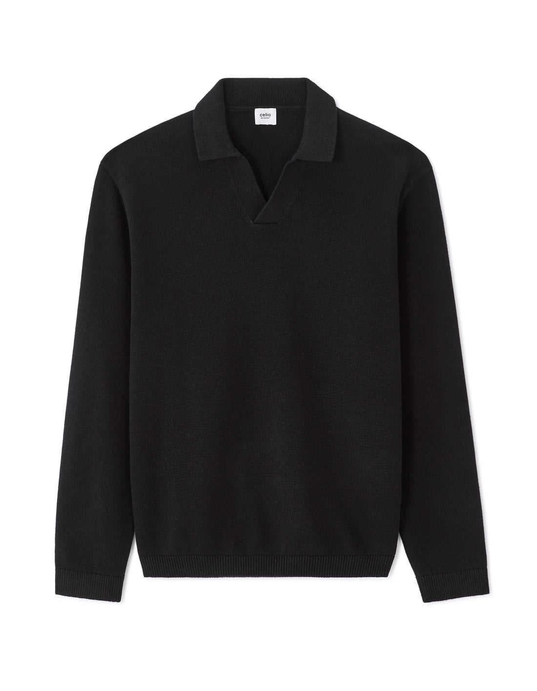 Black Crew Neck Jumper - Celio Lebanon