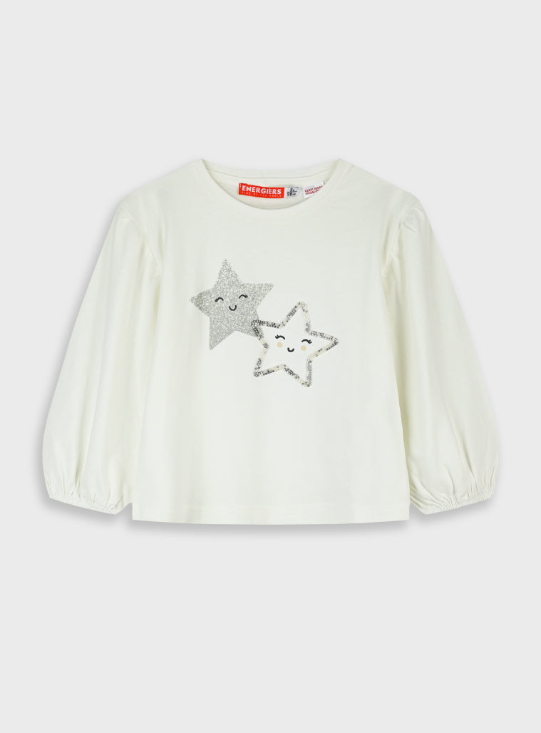Cotton Girl Blouse - Ecru