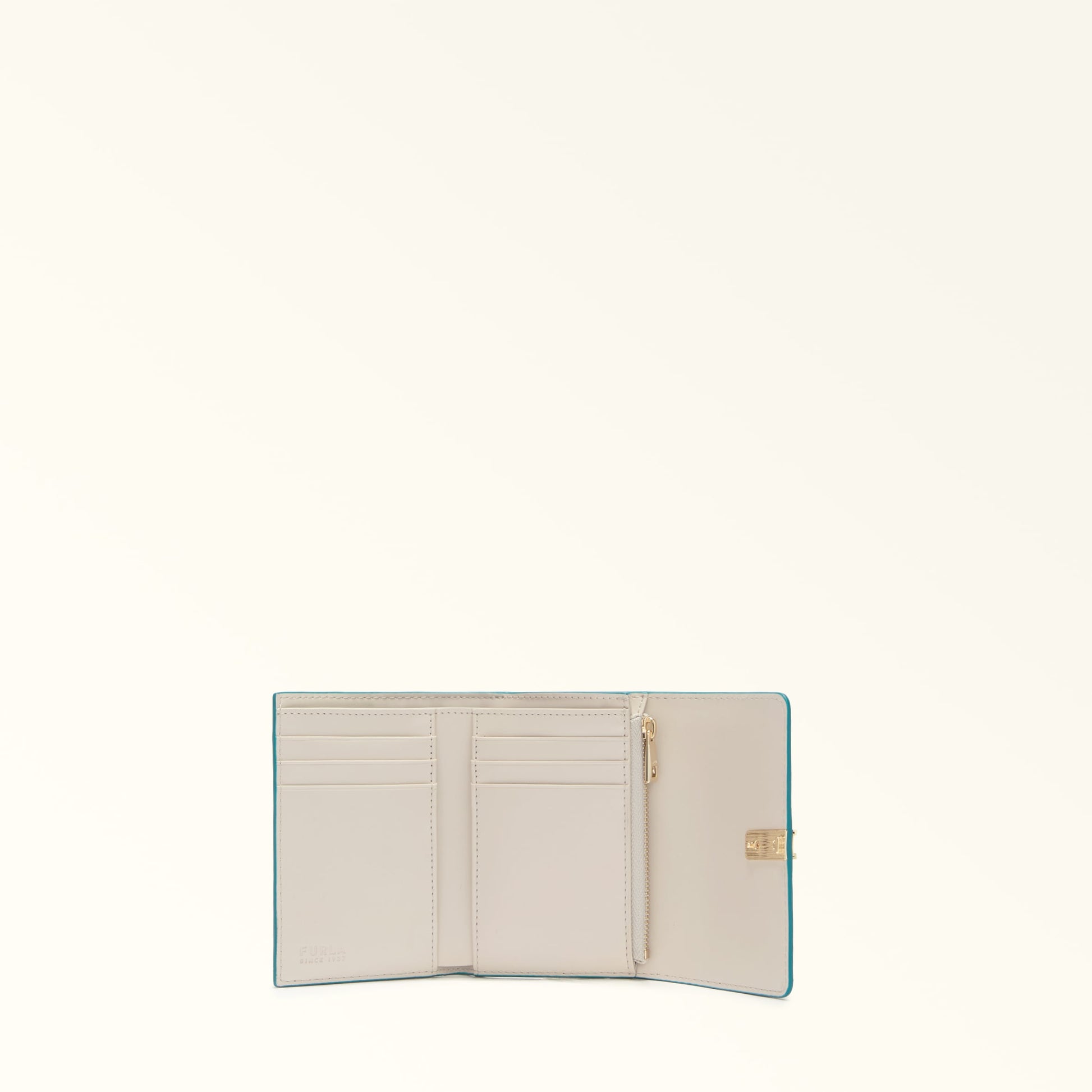 Furla Iride S Compact Wallet in Blue - Wallets 