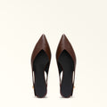 Furla Sfera  Slingback Ballerina T.10 in Brown - Shoes 