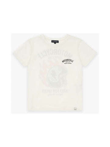 white t-shirt T-SHIRT KHABBAZ
