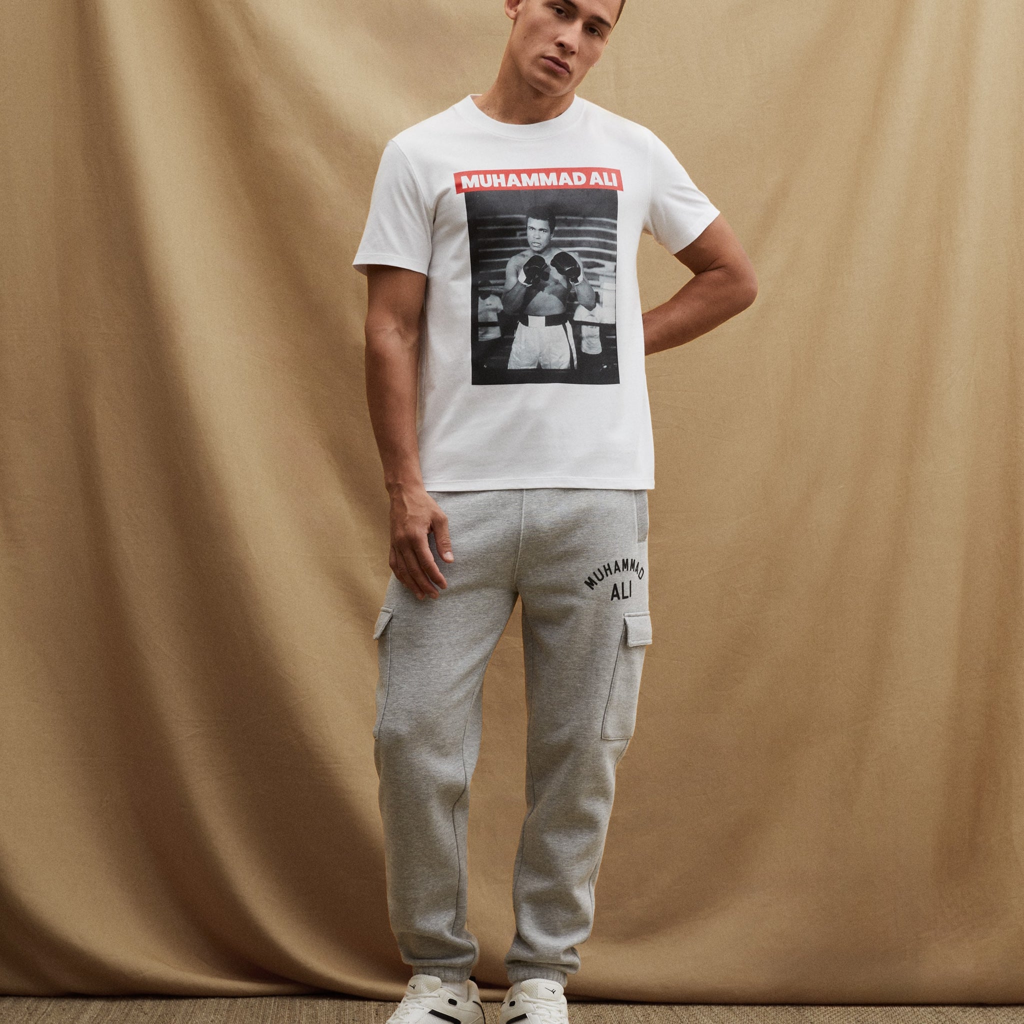 LDEALI OPTICAL WHITE TEE SHIRT - Celio lebanon