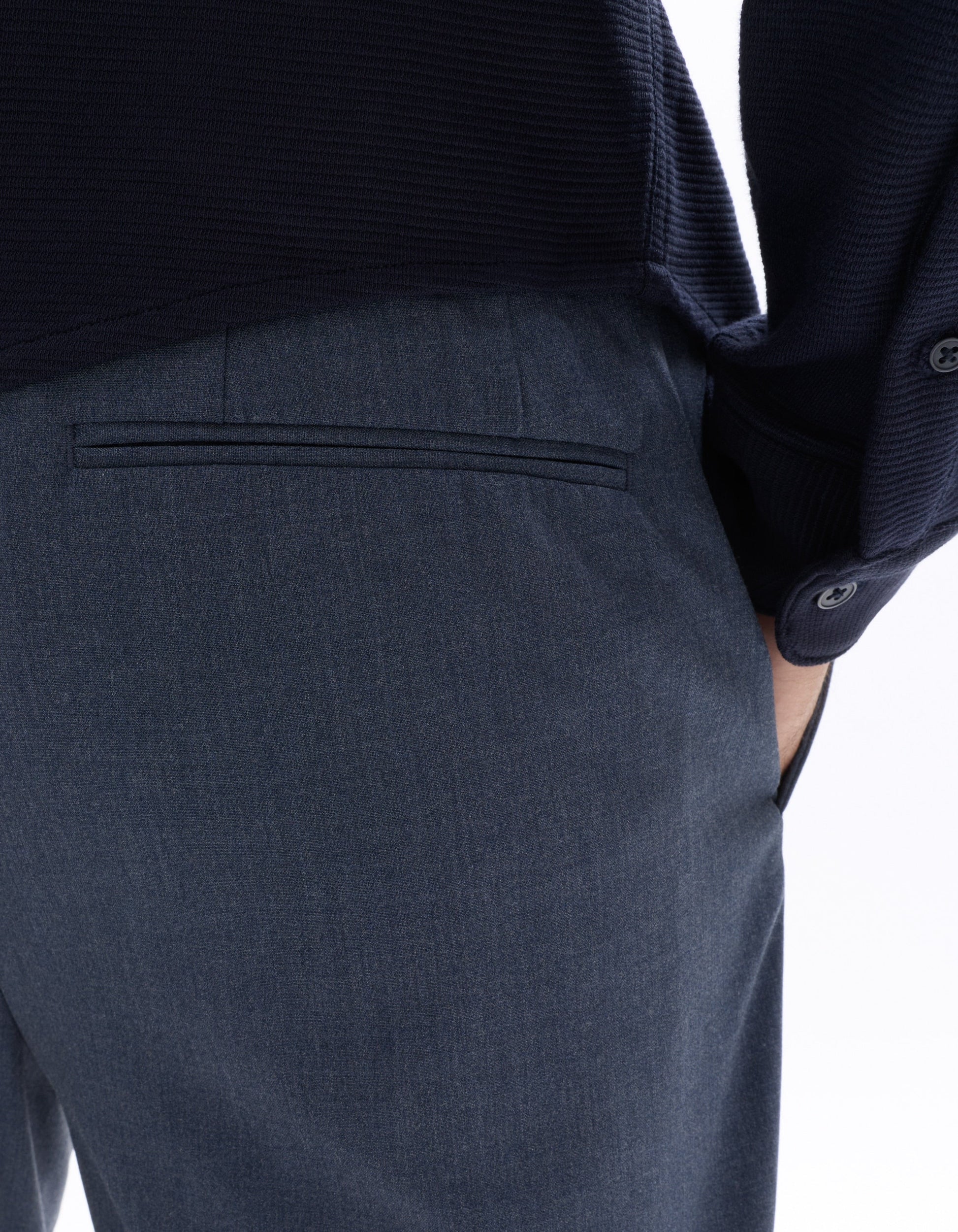 All-Day Slim Stretch 7/8 Length Pants Celio
