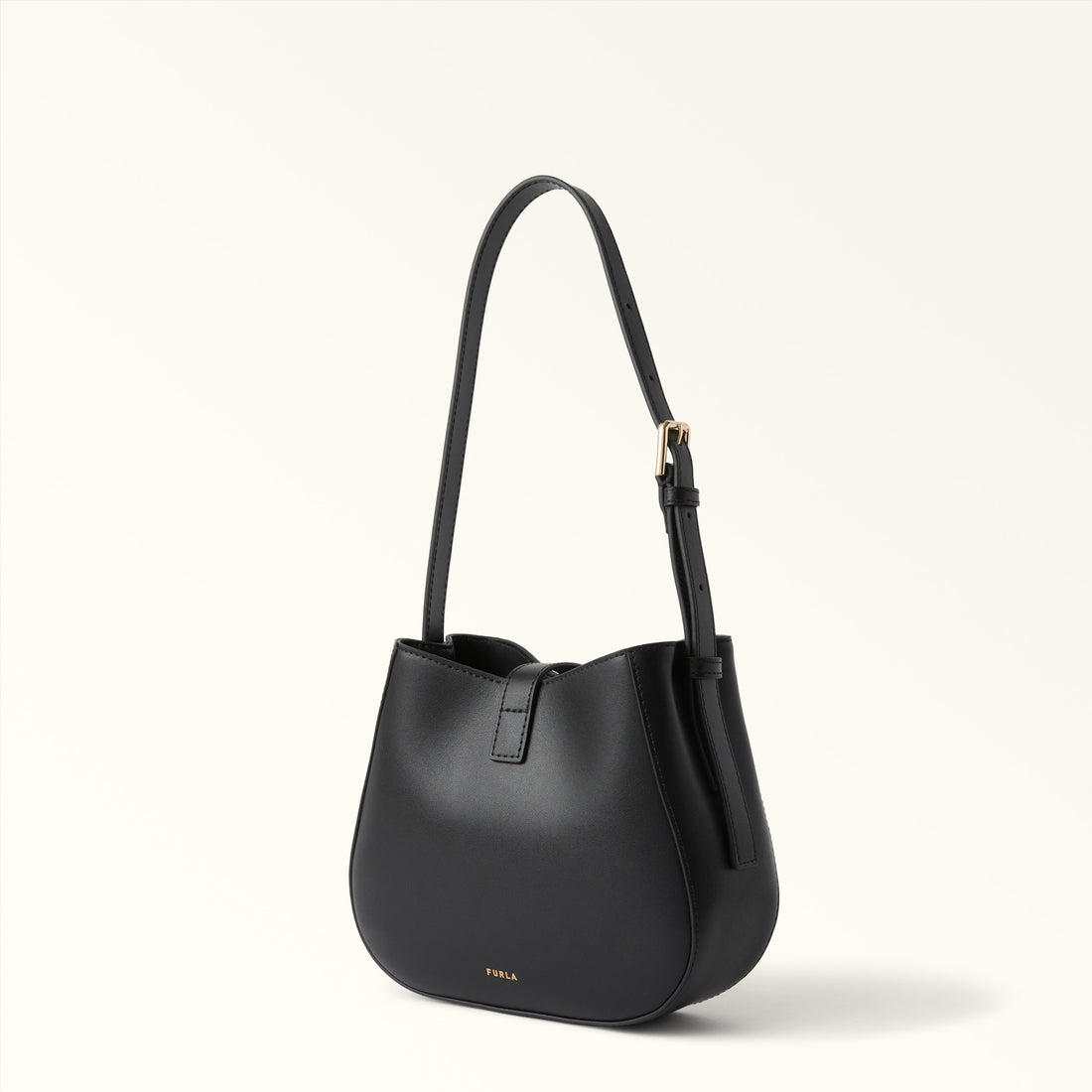 Furla Dora Mini Bucket Bag in Black - Bags 