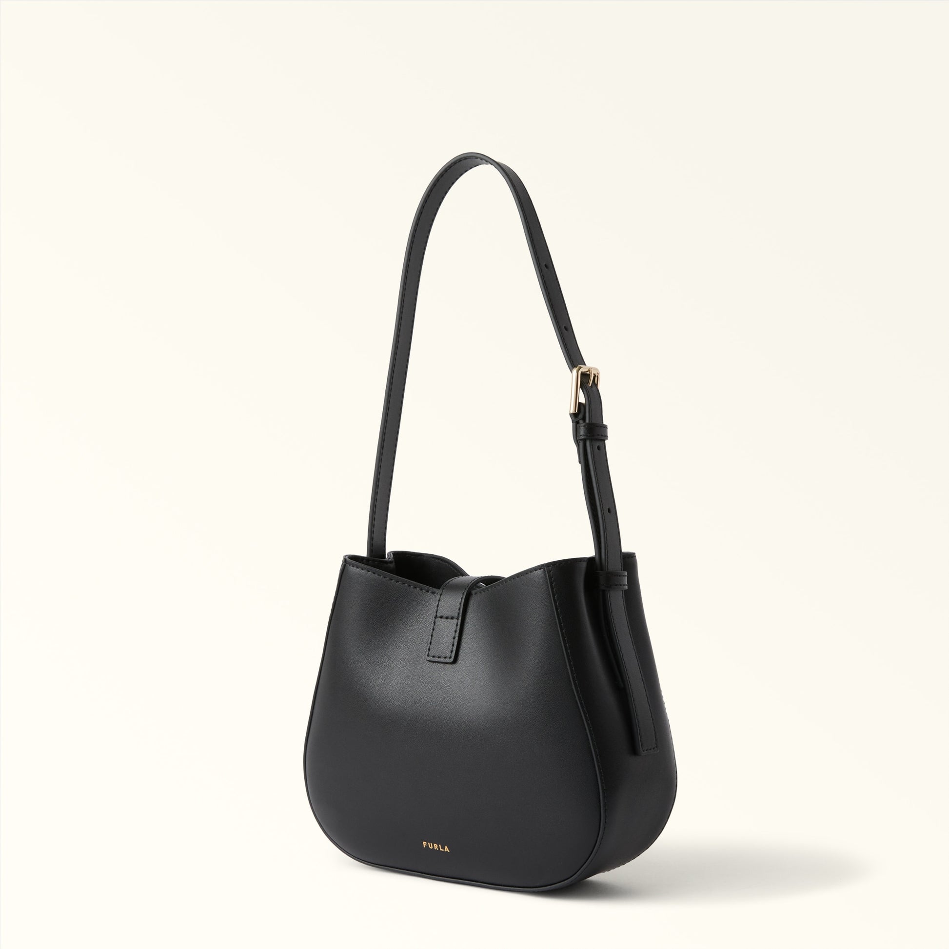 Furla Dora Mini Bucket Bag in Black - Bags 