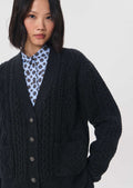 Gilou cardigan in grey by Tara Jarmon