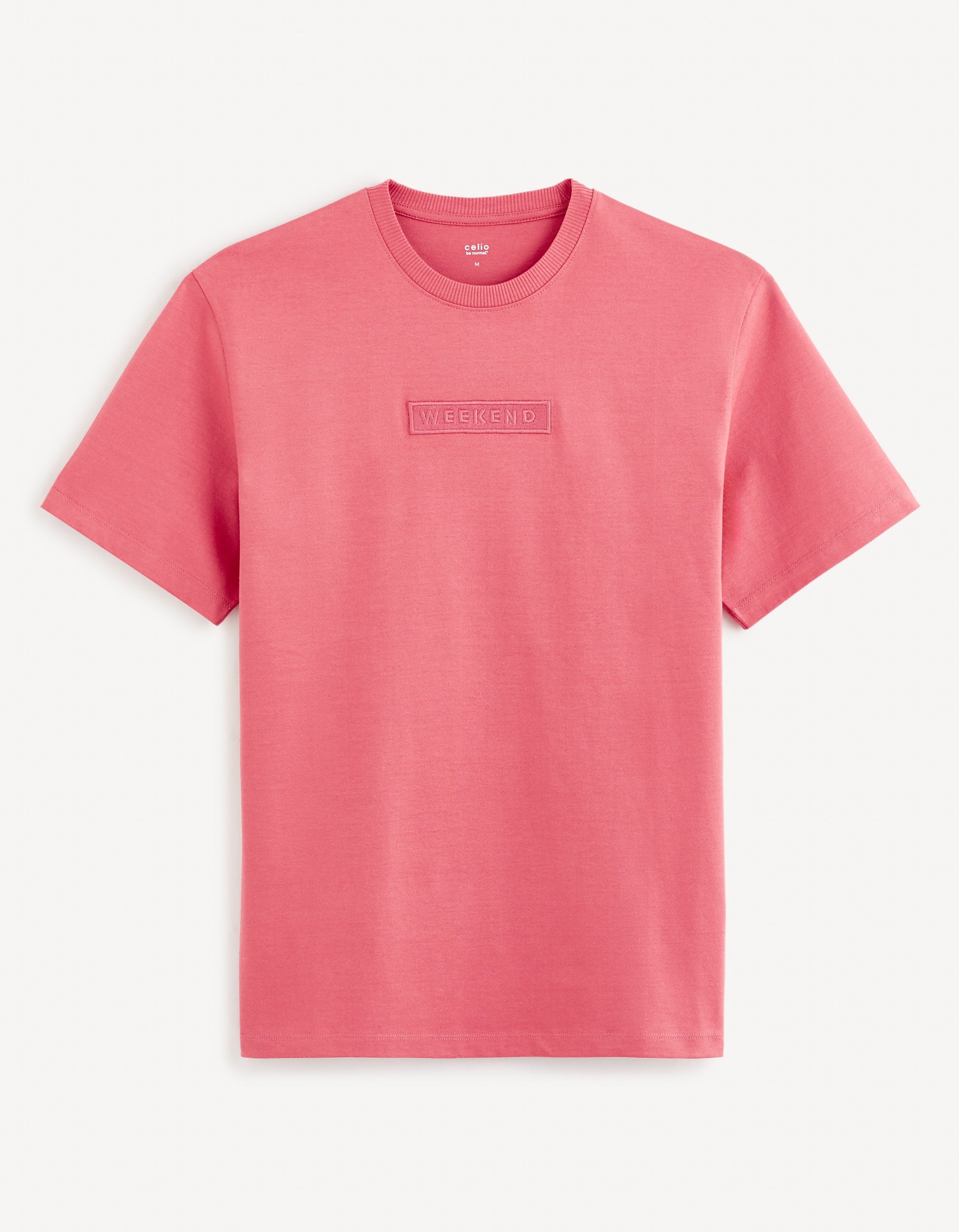FEDETON ROSE MOYEN SS TSHIRT - Celio lebanon