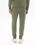 Green Mid jog pants for men