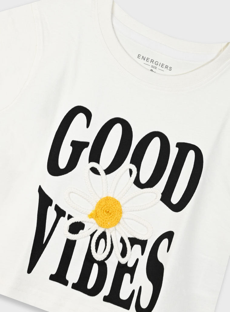 T-shirt with print for girls Energiers