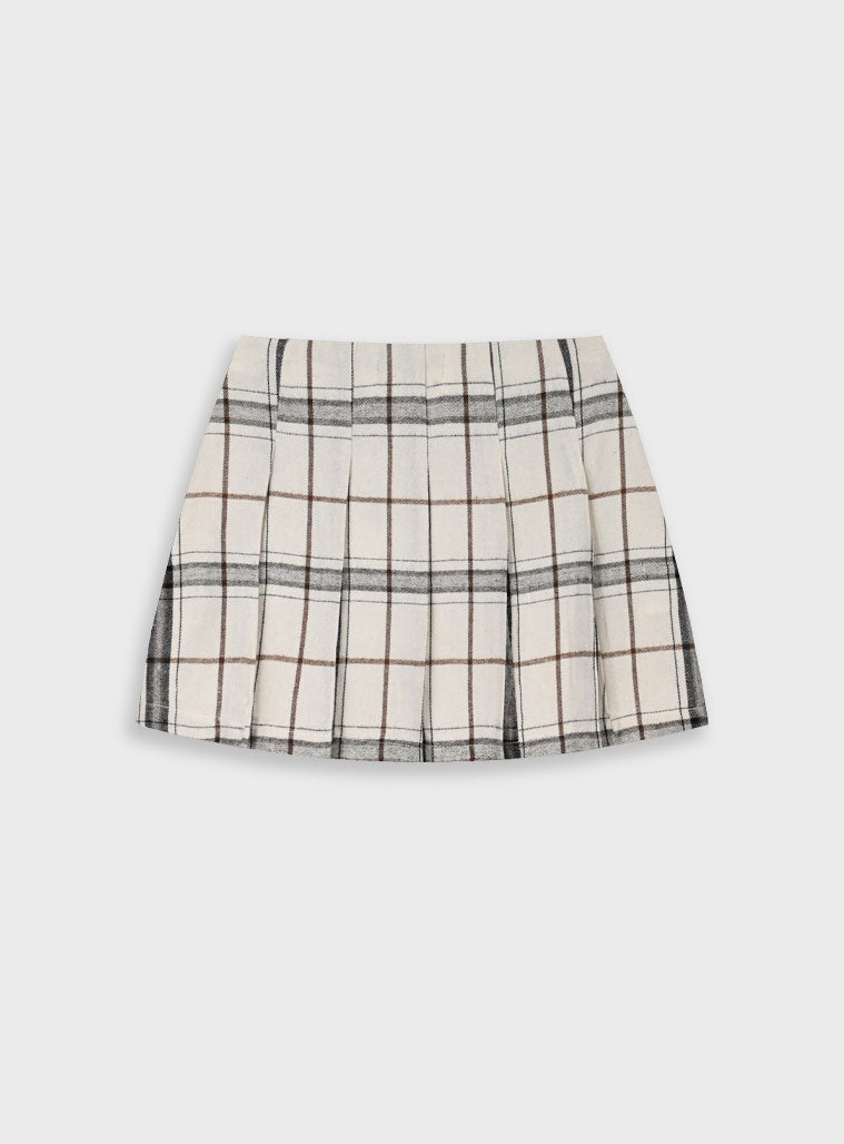 Children's Offwhite Skirt For Girl