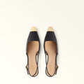Furla Metal Slingback T.40 in Black - Shoes 