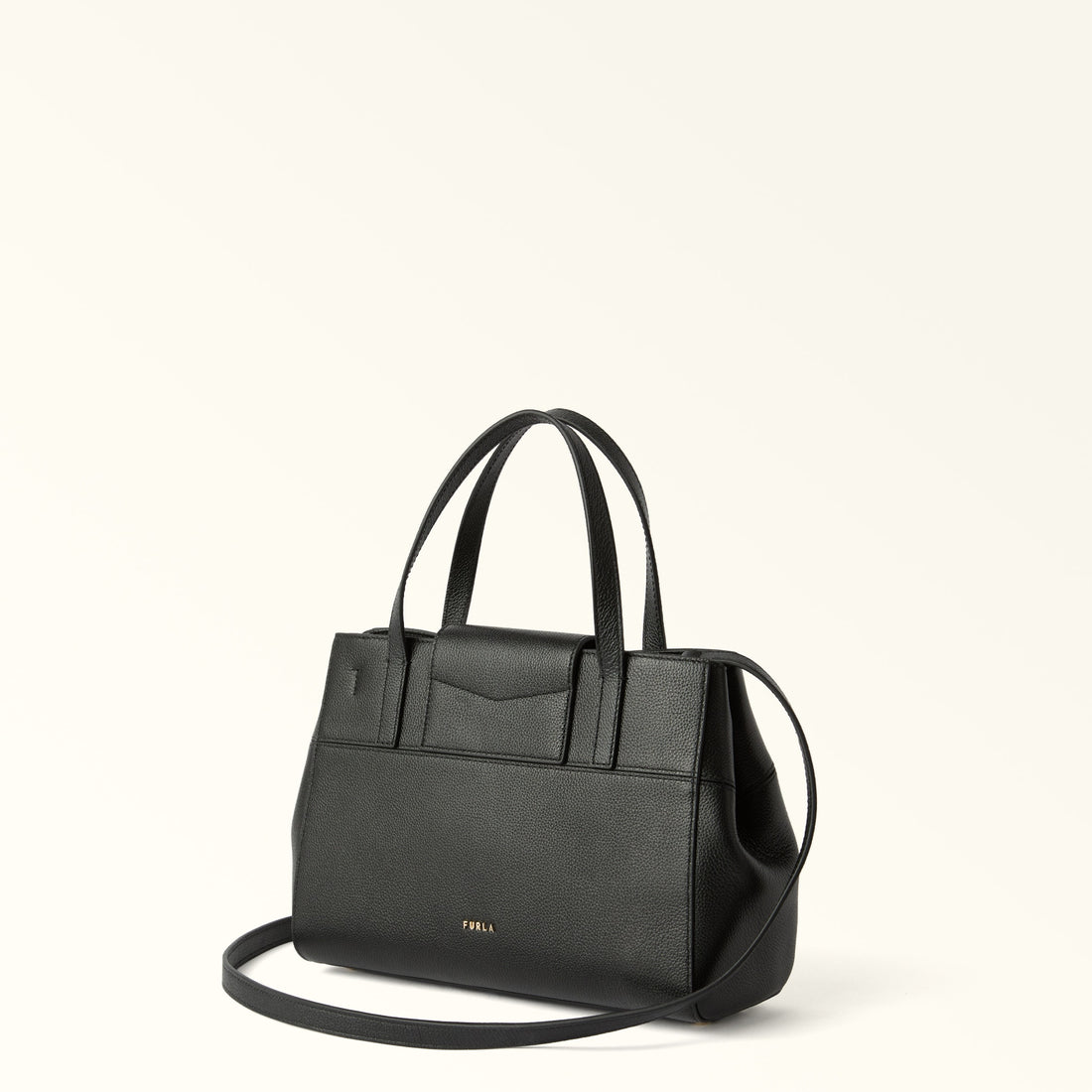 Furla Amelia M Tote in Black - Bags 
